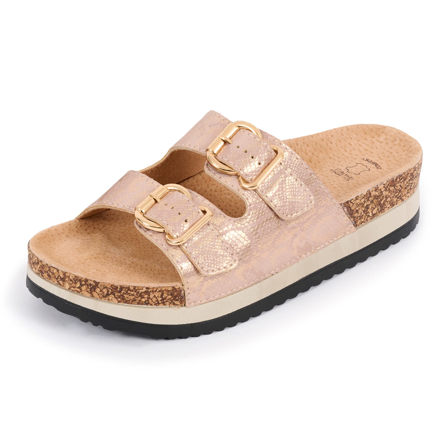 Sandalo Comfort con Suola Platform - Perletti