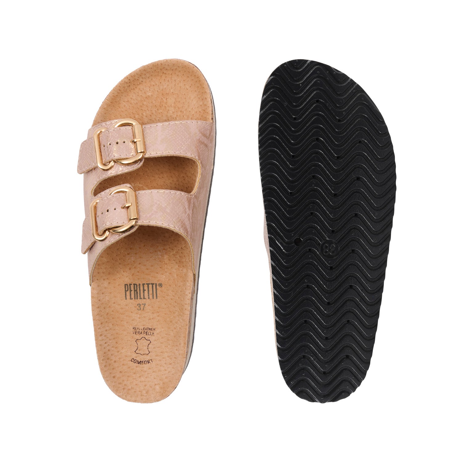 Sandalo Comfort con Suola Platform - Perletti