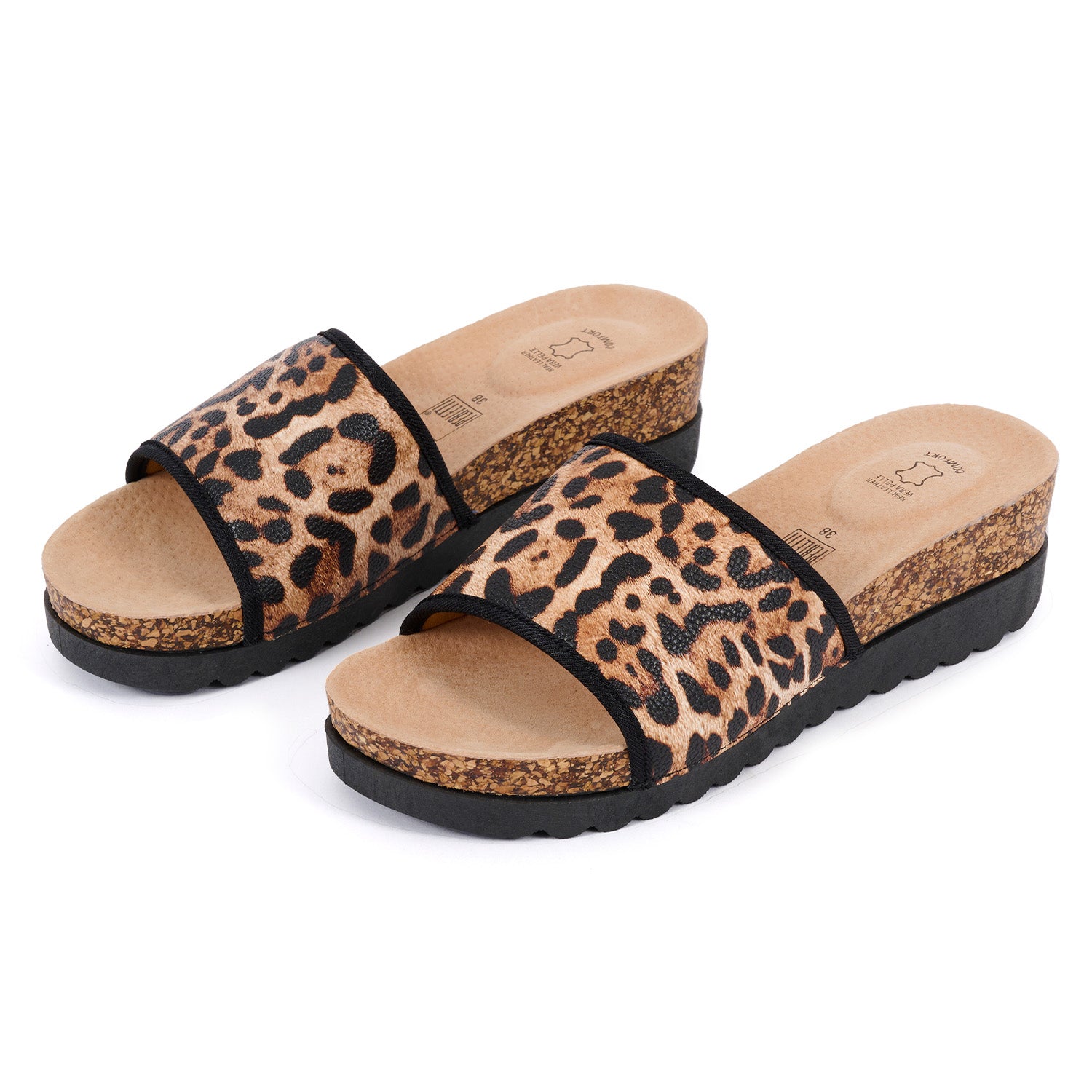 Zoccolo Comfort Leopardato - Perletti