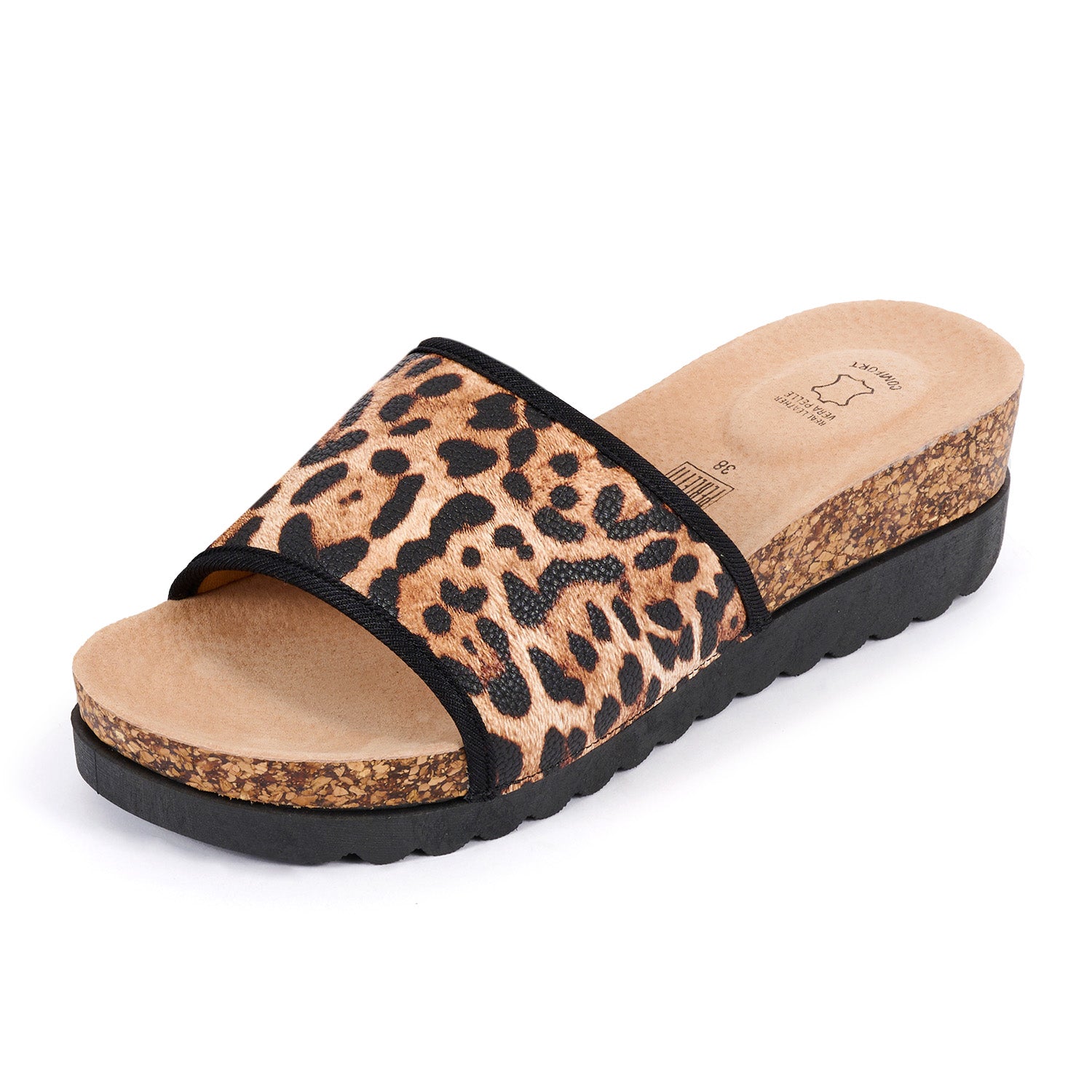 Zoccolo Comfort Leopardato - Perletti