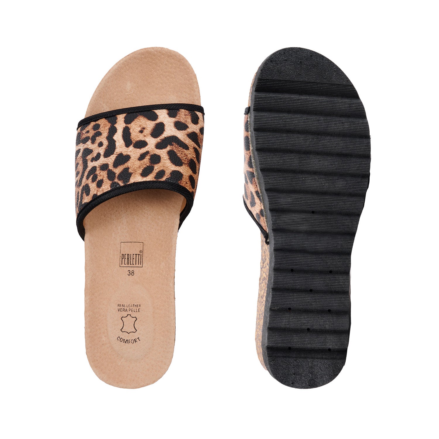 Zoccolo Comfort Leopardato - Perletti