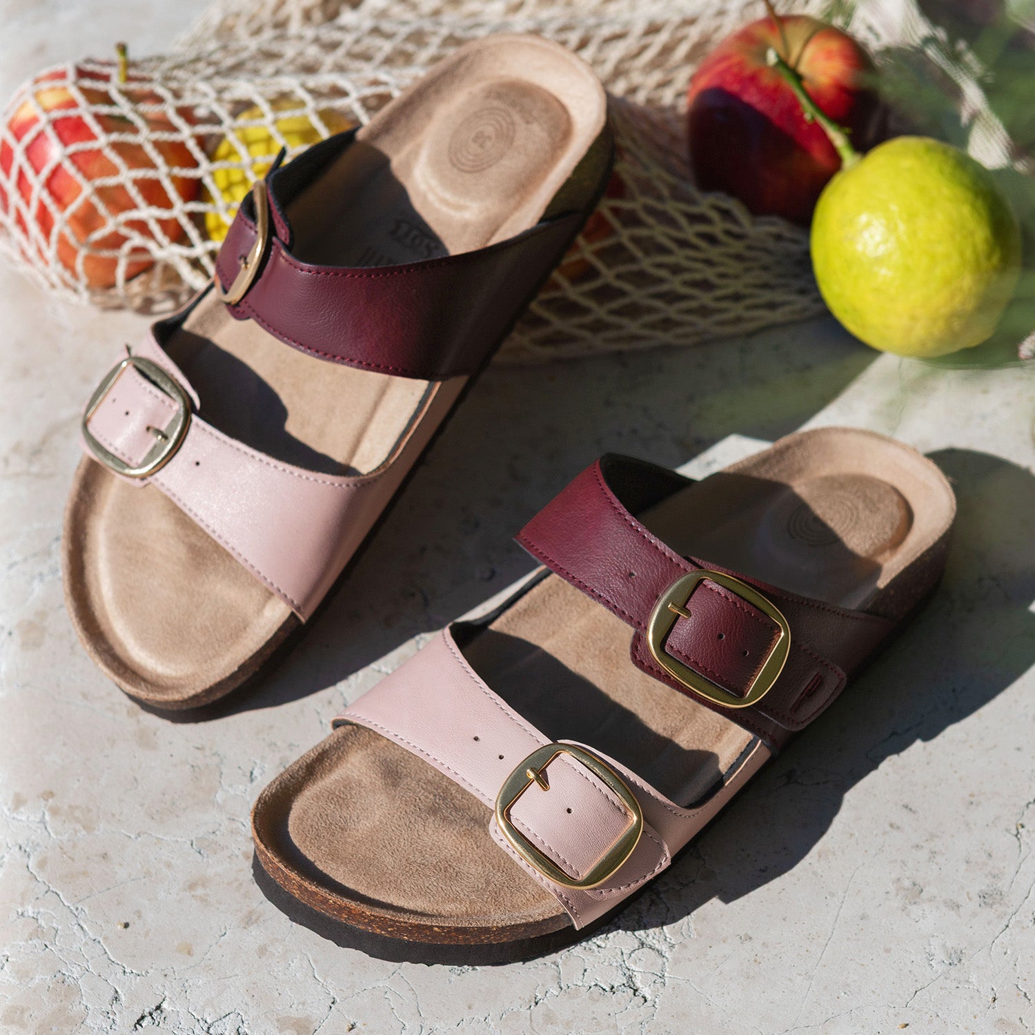 Sandalo Comfort Bicolore - Perletti