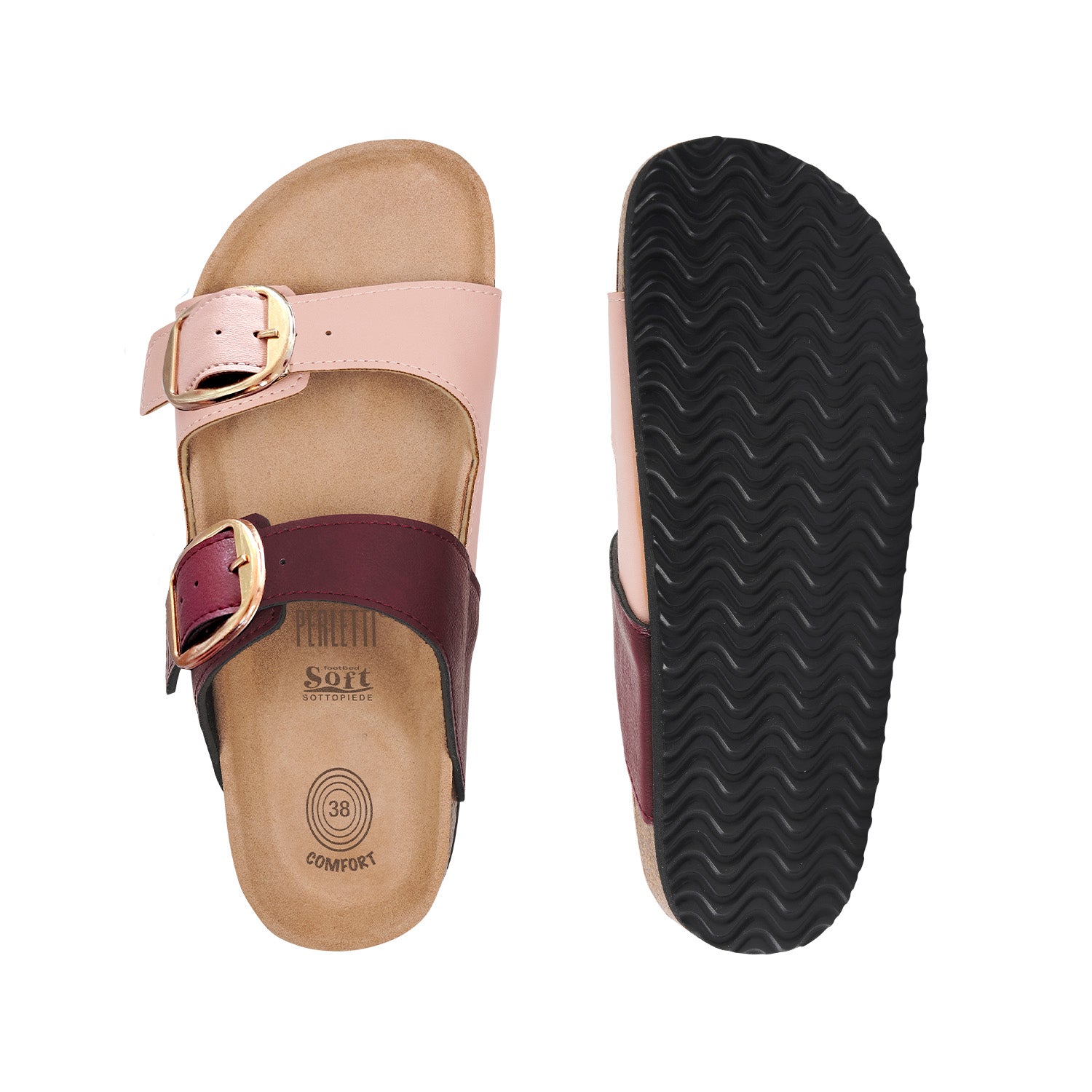 Sandalo Comfort Bicolore - Perletti