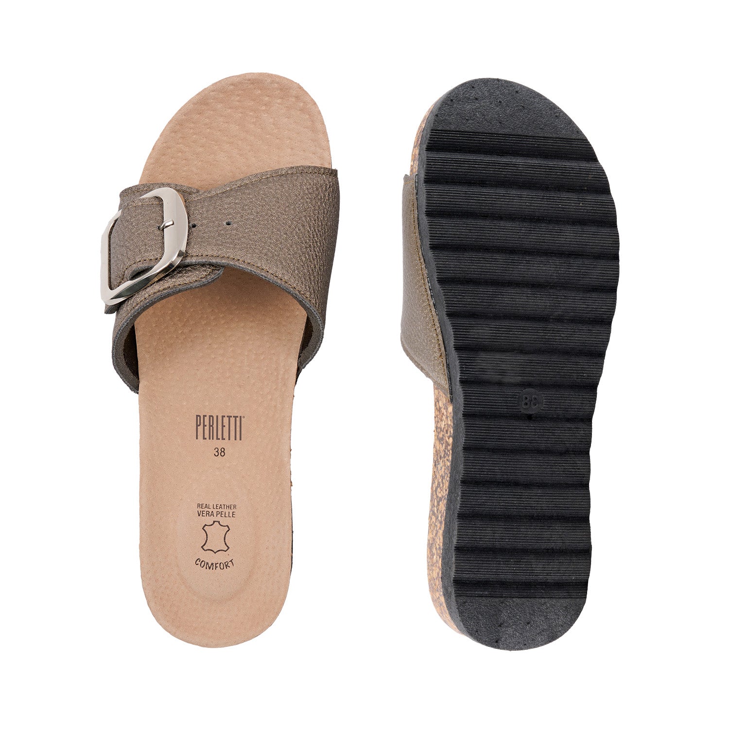 Zoccolo Comfort con Fibbia - Perletti
