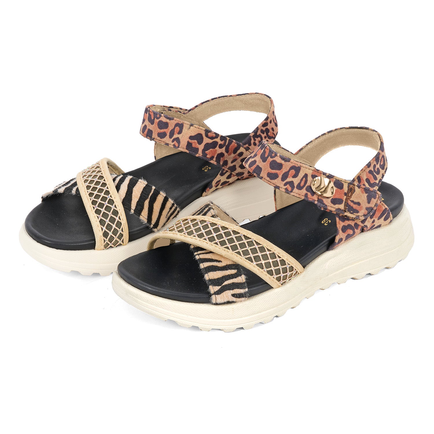 Sandalo Sneaker Mix&amp;Match con Cinturino - Perletti