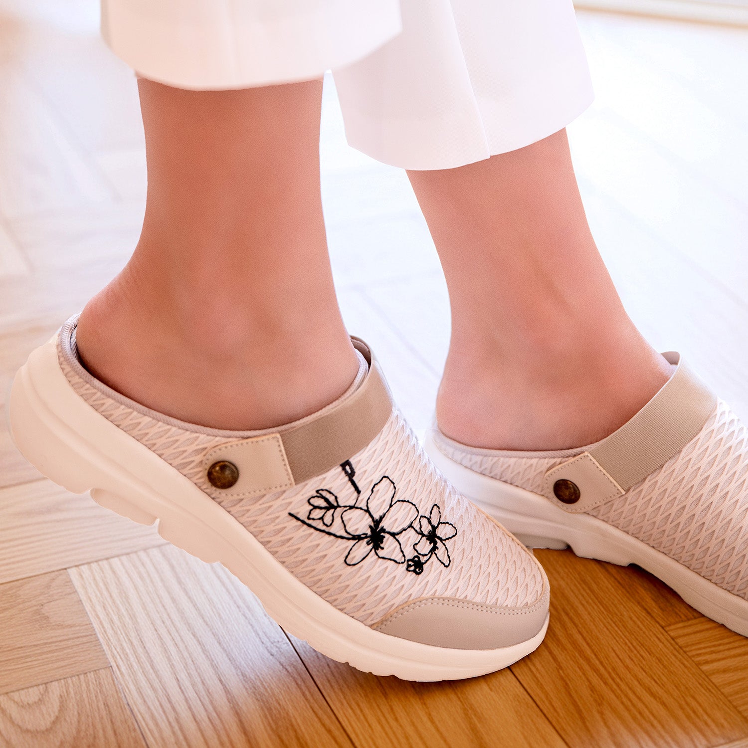 Ciabatte Slip-on Motion Donna con Cinturino - Perletti