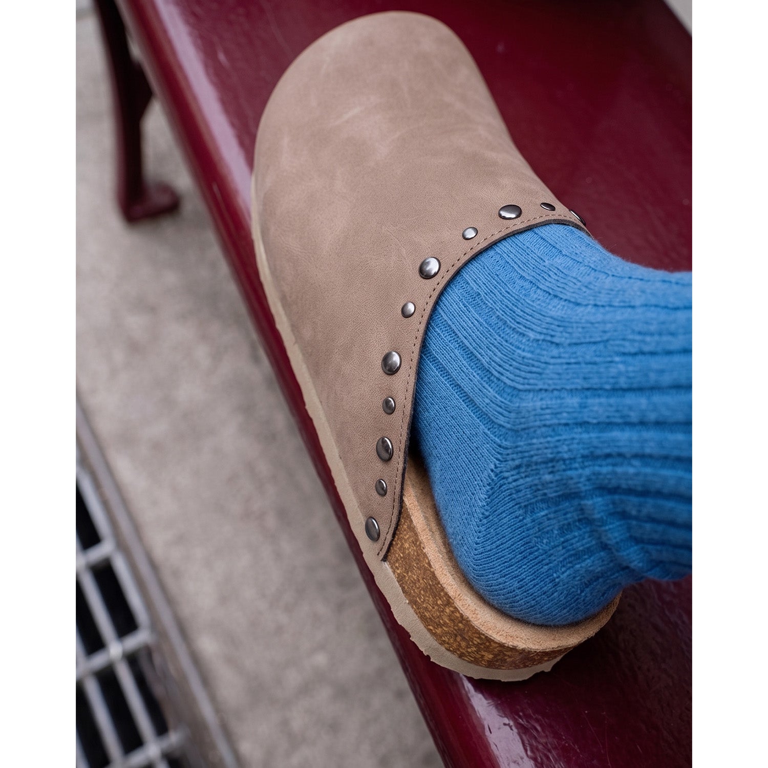Ciabatte Donna Comfort con Borchie