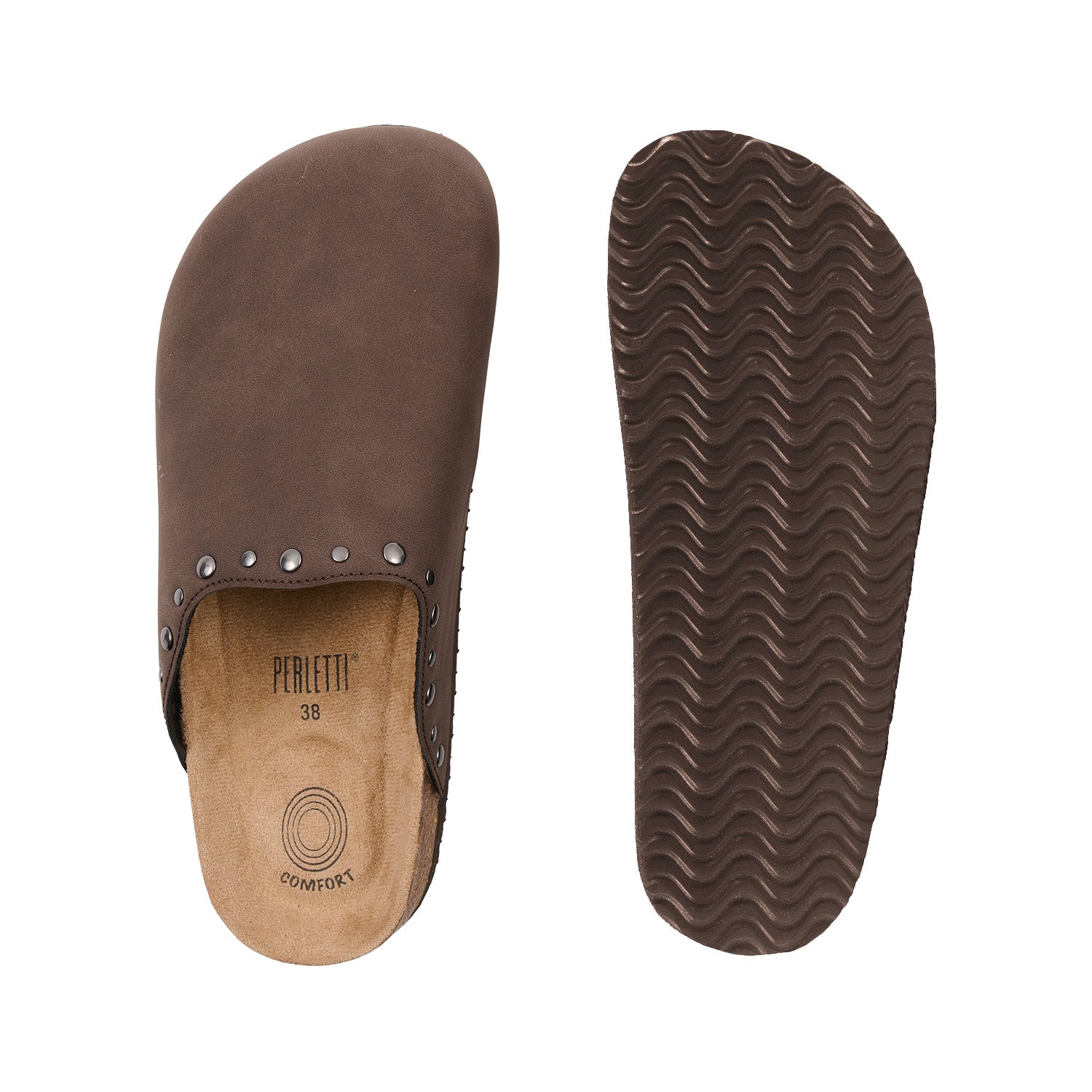 Ciabatte Donna Comfort con Borchie
