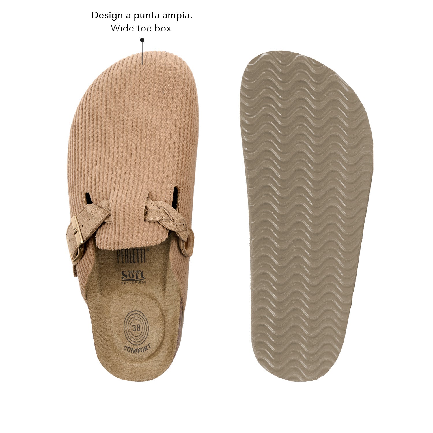 Ciabatte Donna Comfort in Velluto