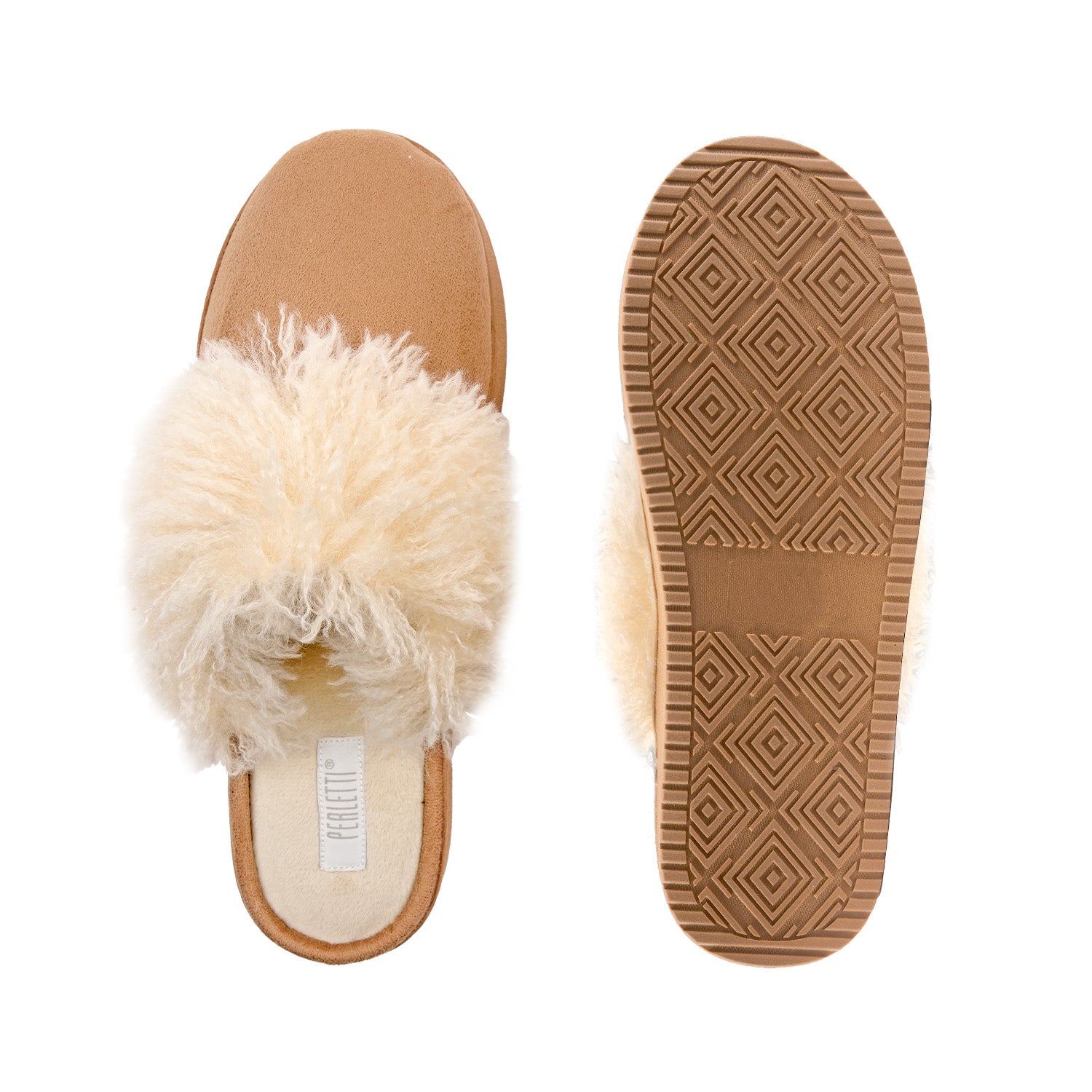 Pantofole Donna Platform con Pelo