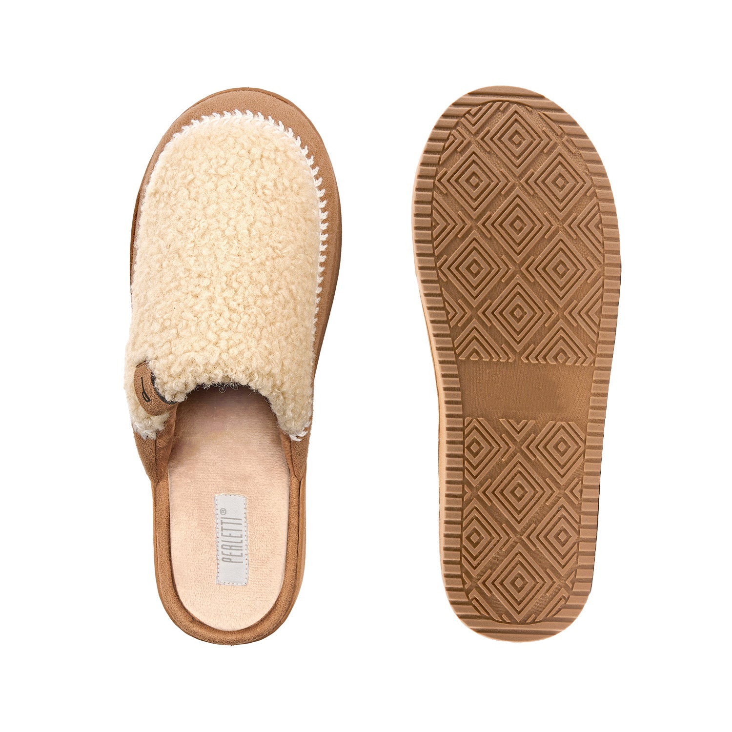 Pantofole Donna Teddy con Suola Platform
