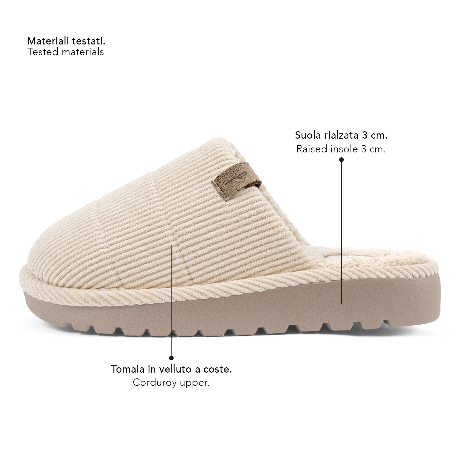 Pantofole Donna in Velluto con Suola Anti-Shock