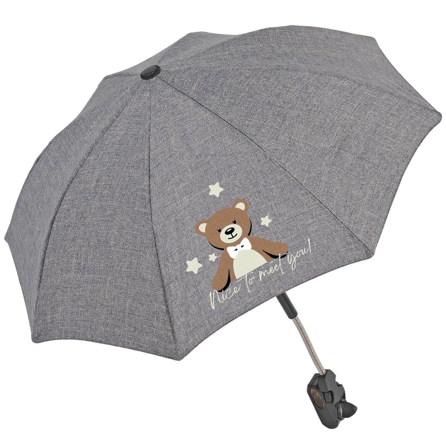 Ombrellino Parasole Universale Per Passeggino - Protezione UV 50+, Diametro 73cm, Adatto A Tutti I Modelli - Foto 1