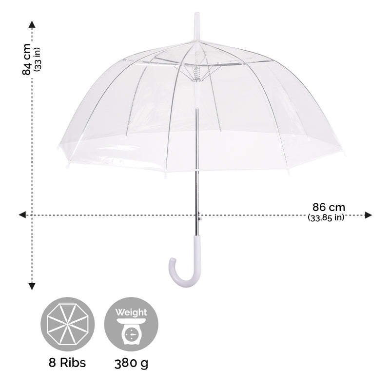 Ombrello Trasparente Sposa– PERLETTI