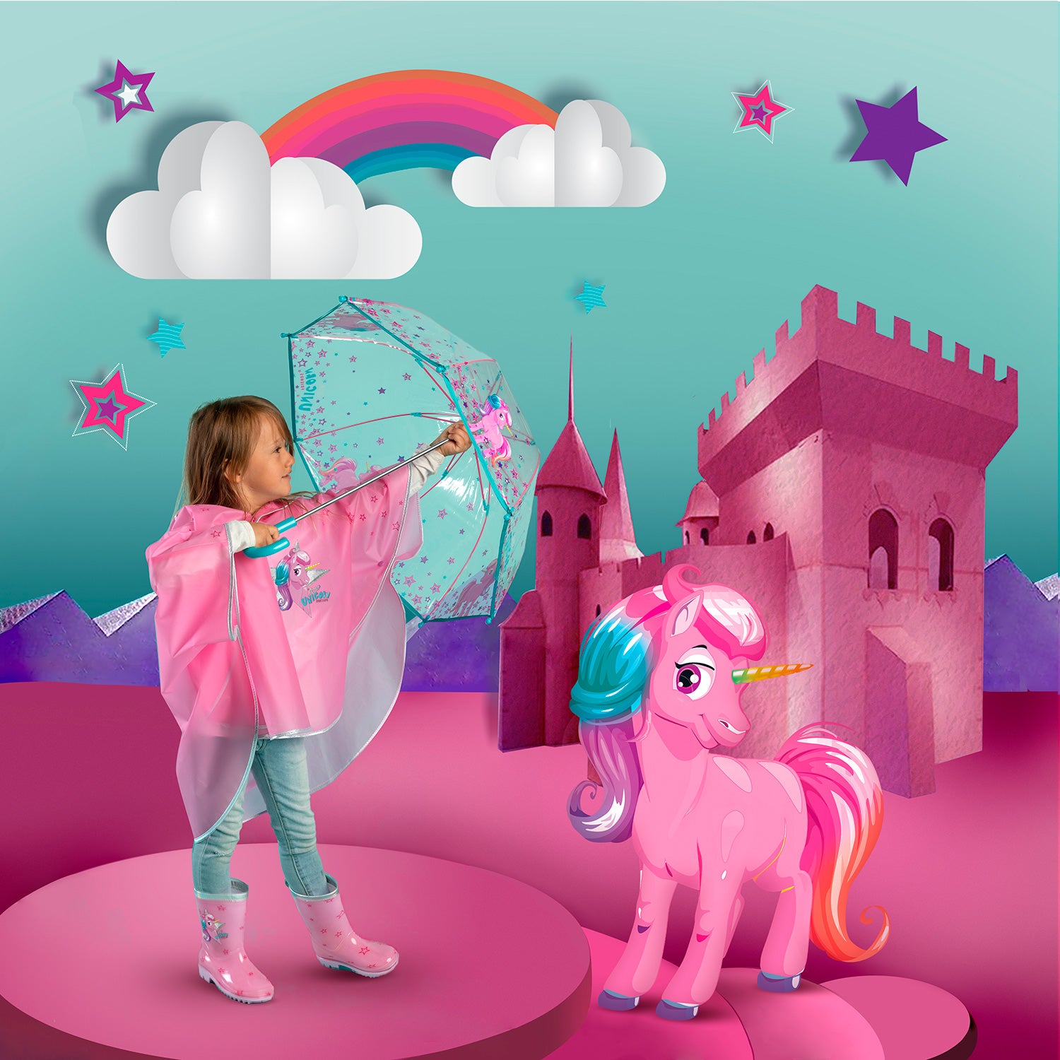 Borsa Sport Unicorno per Bambina - Cool Kids– PERLETTI