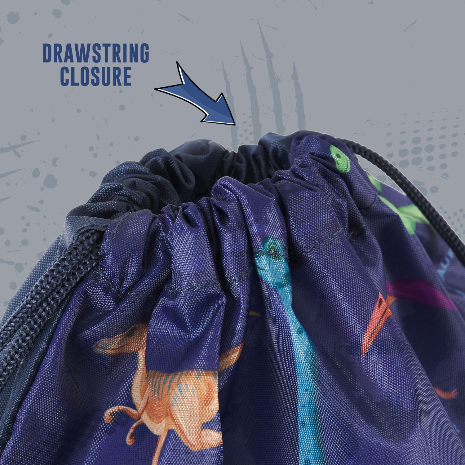 Sacca Porta Scarpe Dinosauro - Perletti