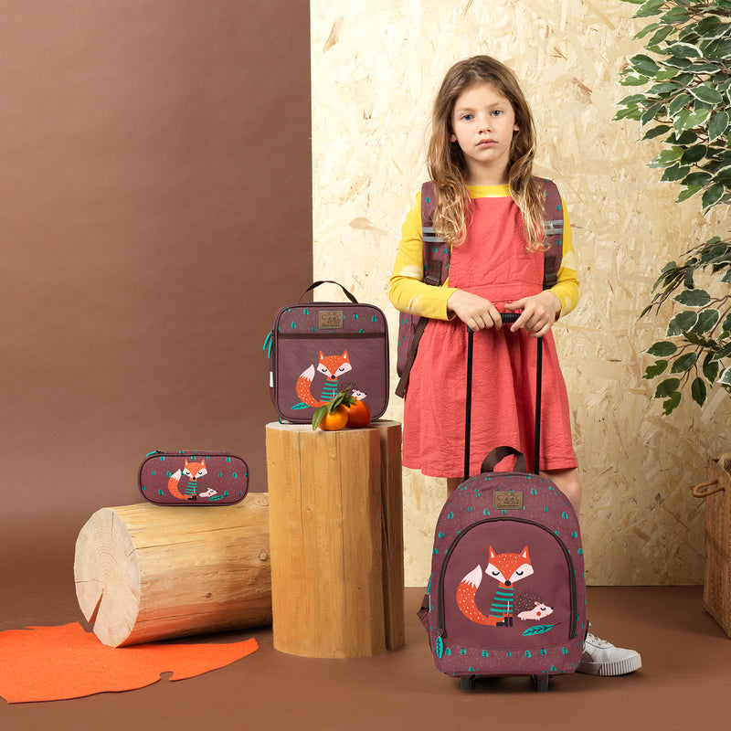 Borsa Pranzo con Volpe e Riccio - Kids Eco Collection– PERLETTI