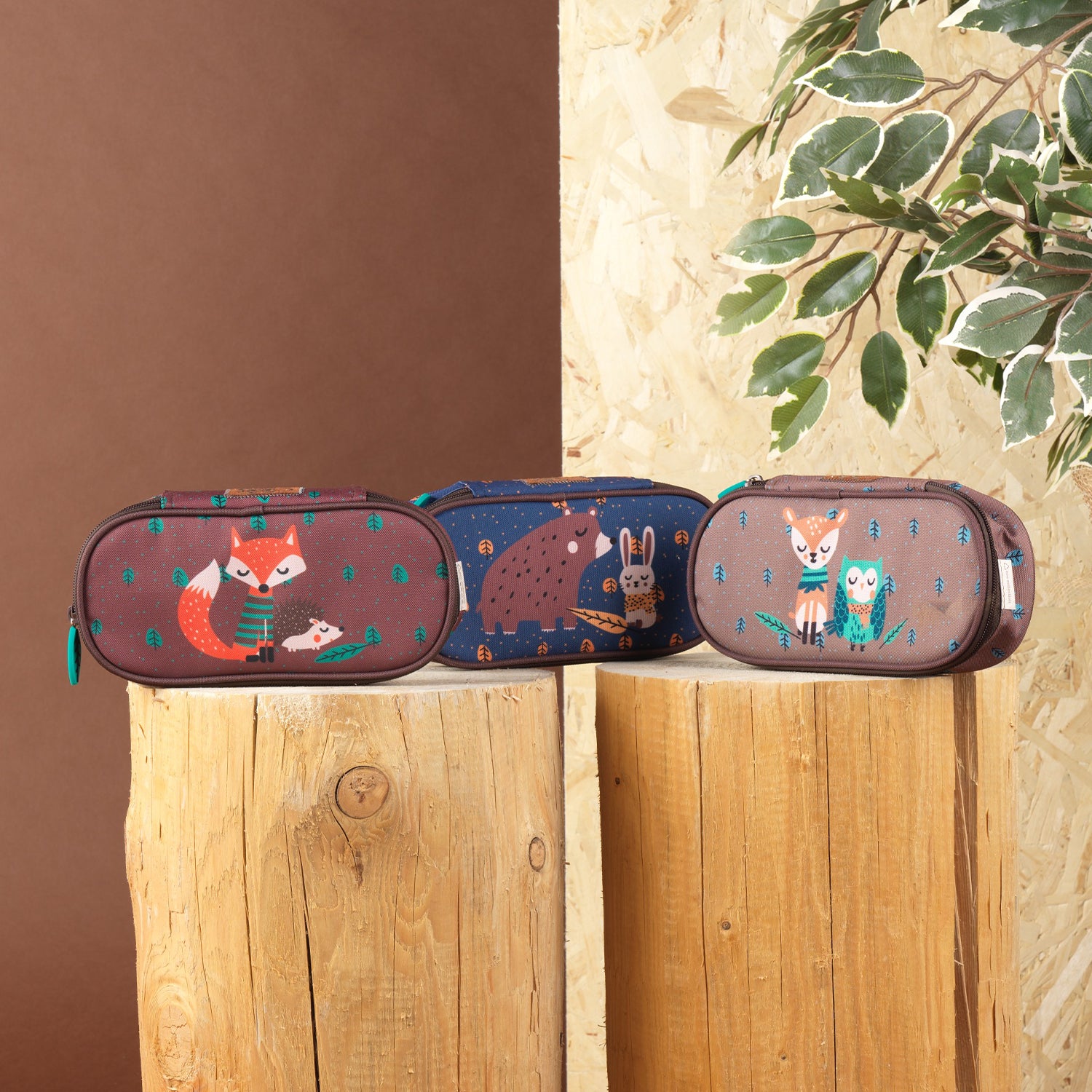 Astuccio Eco Cerbiatto e Gufo - Perletti