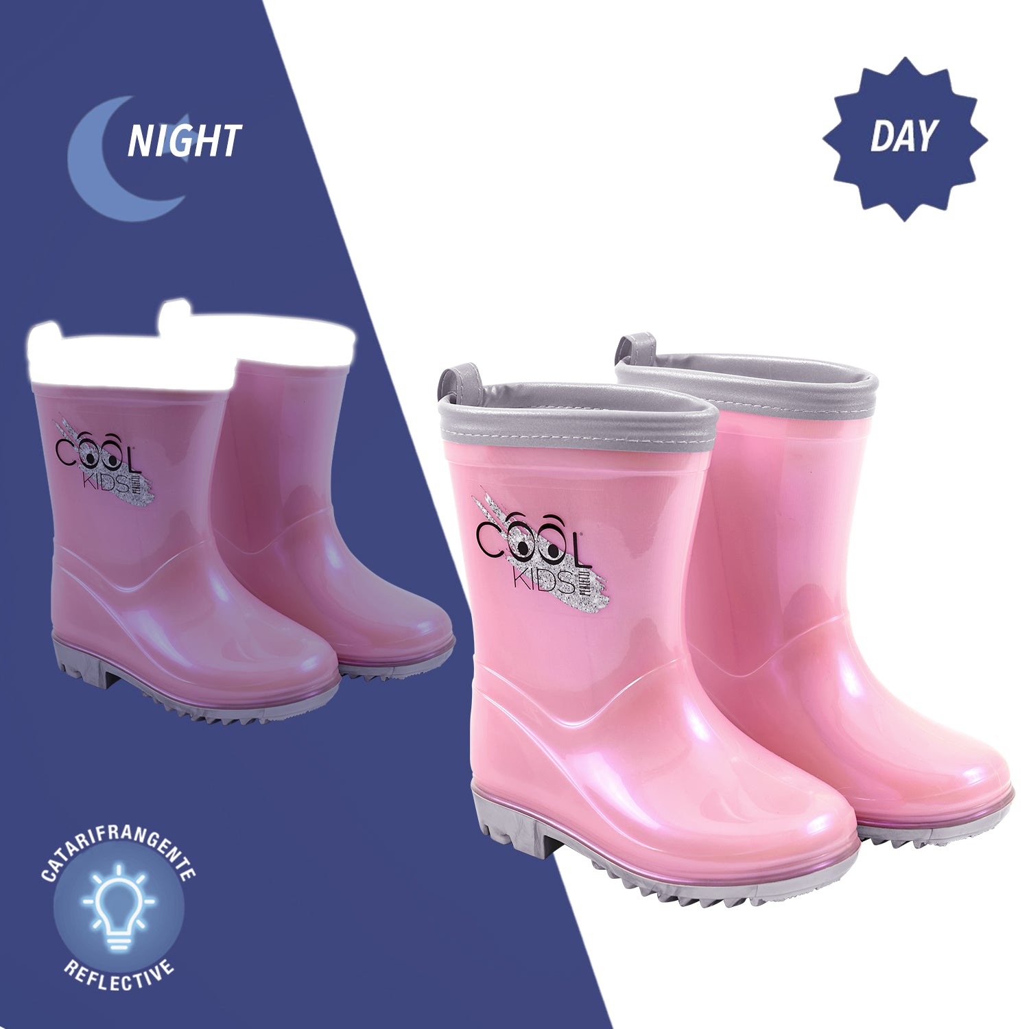 Stivaletti Rosa Perlato - Perletti