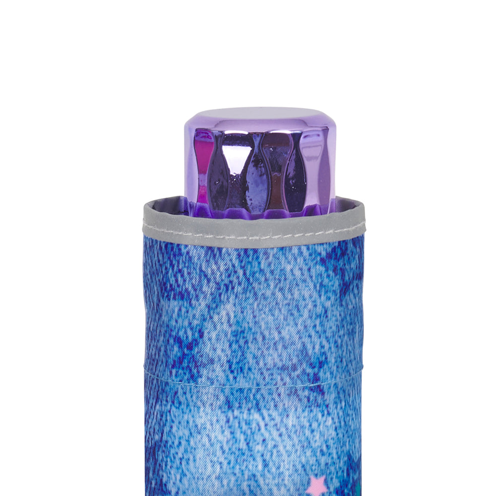 Ombrello Unicorno Mini Denim - Perletti