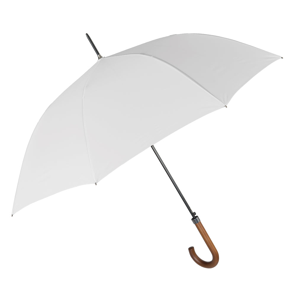 Ombrello Sposa Bianco Manico Legno